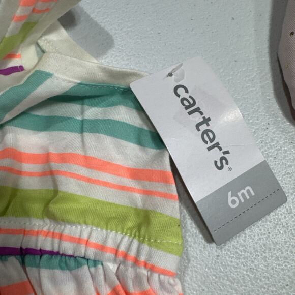 Lot of 3 Little Me Carters Disney Baby Girls 6M Footie, Bodysuit & Shoes Pink - Picture 9 of 9